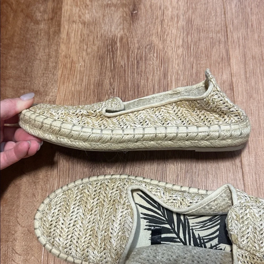 Women's DV Dolce Vita‎ Desiree Straw Slip-On Espadrille Loafers